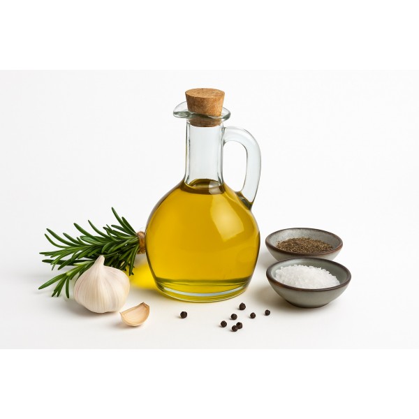 Karafka szklana z korkiem 400 ml