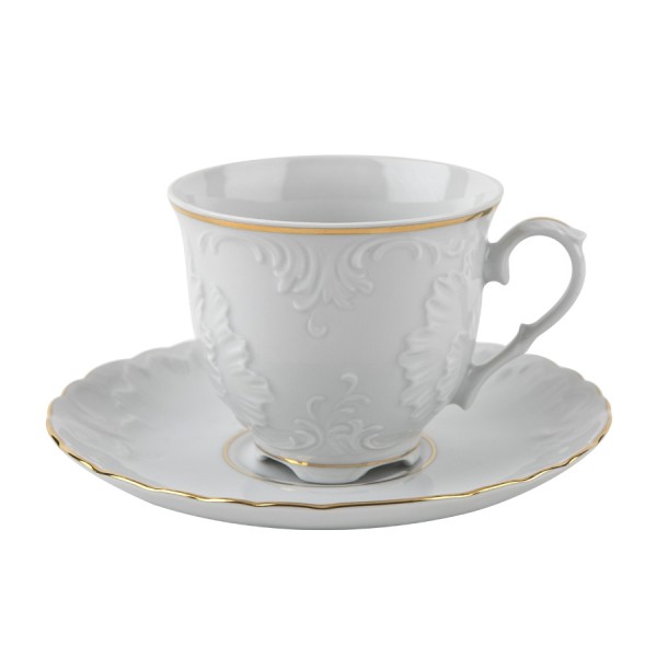 Filiżanka 250 ml ze spodkiem Rococo