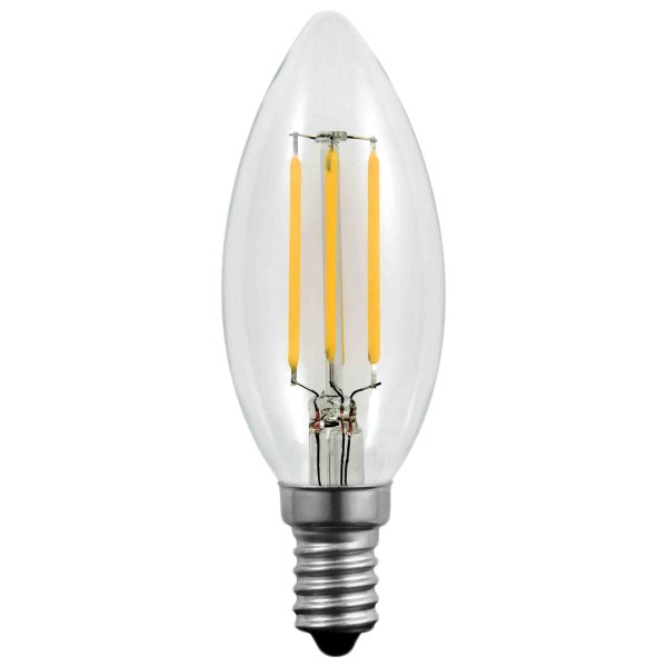 Żarówka LED świeca C35 FLM E14 5W Ciepła