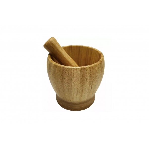 Moździerz bambusowy z ubijakiem KH-1617