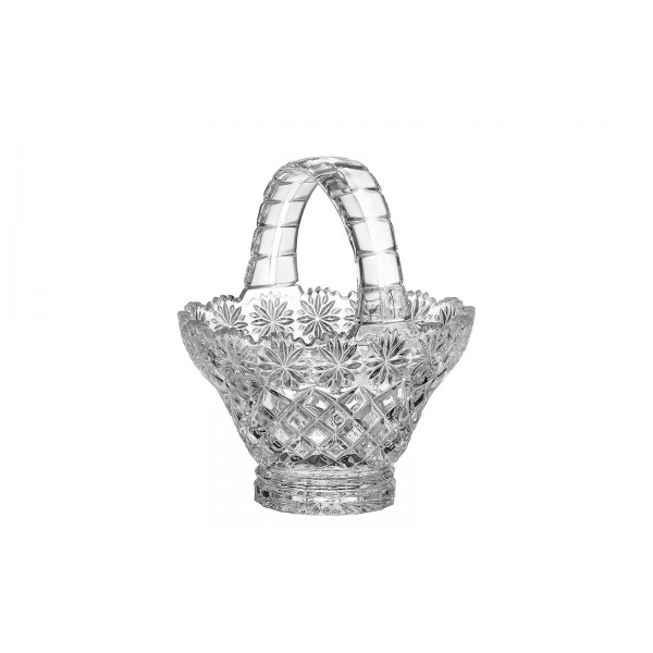 Salaterka kryształowa 20 5 cm koszyczek Daisy