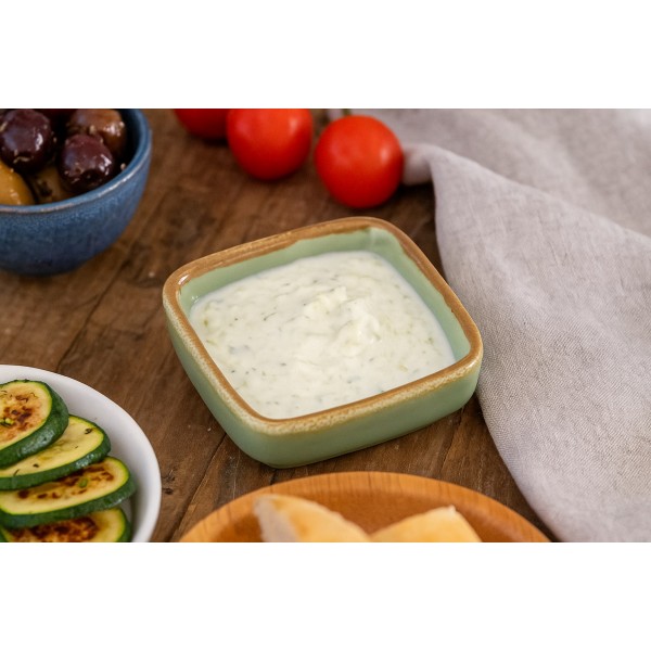 Mini salaterka/dip 7 5x7 5x2 7 cm Oliva
