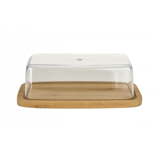 Deska bambusowa z pokrywą 19 x 12 5 cm prostokątna