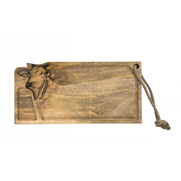 Deska do krojenia i serwowania 42x22 cm Mango