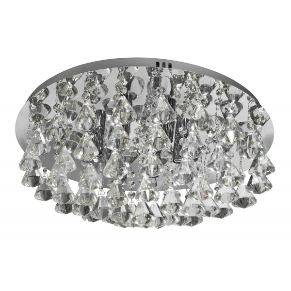 Lampa sufitowa plafon kryształowy Hanna 3303-6CC