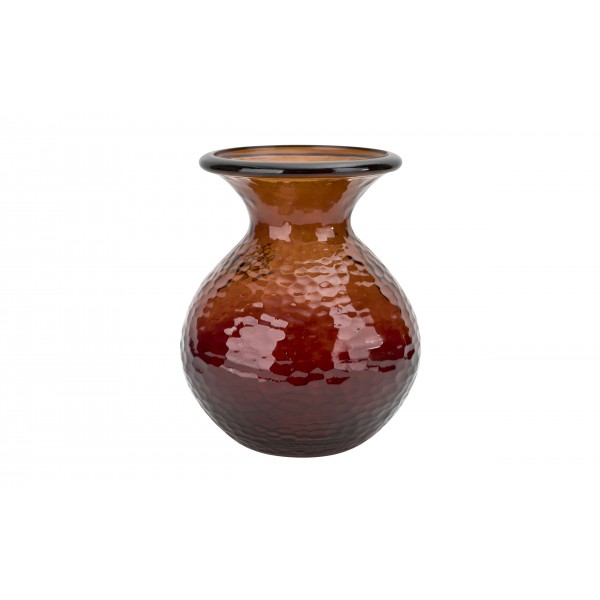 Wazon szklany 24 5 cm brązowy 4828 Paradise San Miguel recykling