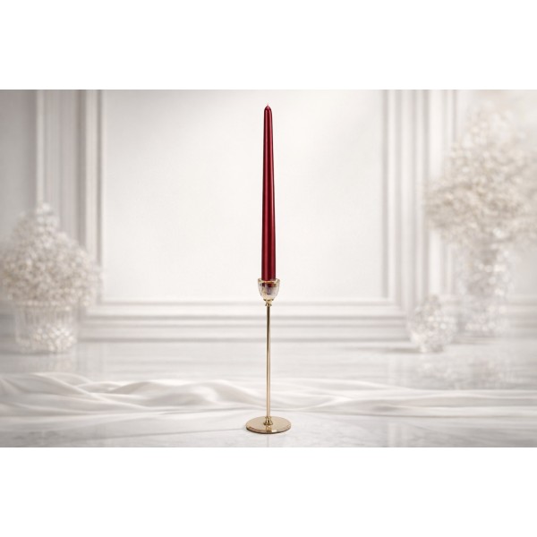 Świecznik szklany 17 cm CX1233