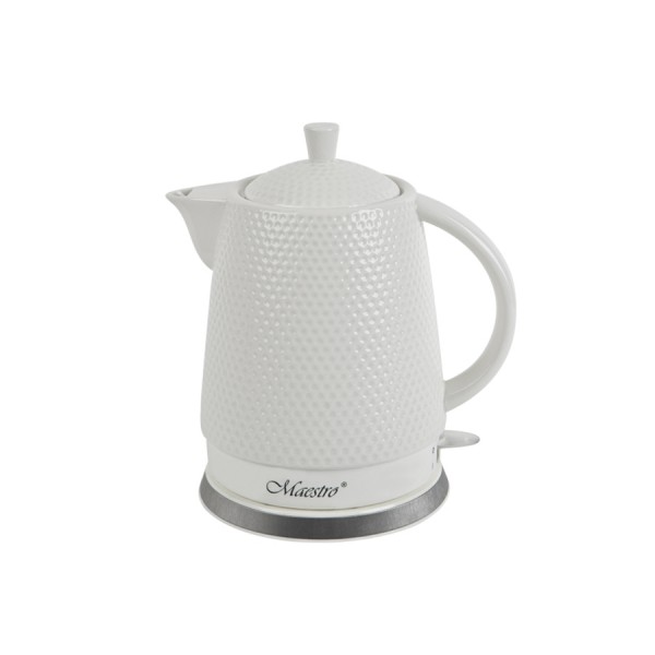Czajnik elektryczny 1 5L biały Maestro