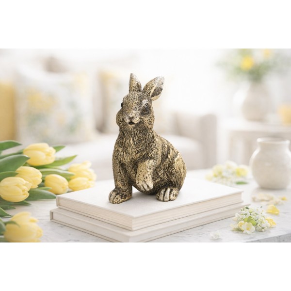 Figurka dekoracyjna Zając 10 cm GJ0048