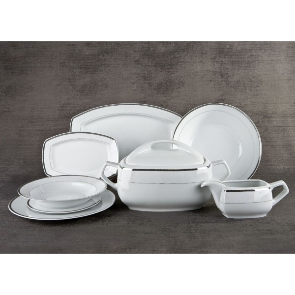 Serwis obiadowy 12/41 Marcello Silver