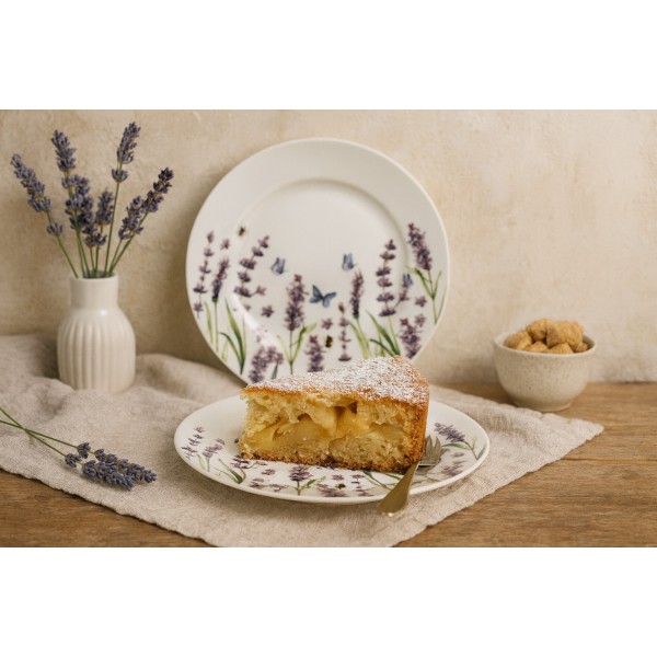 Komplet 2 talerzy deserowych 19 cm Classic Lavender