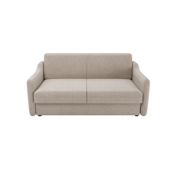 Sofa 333254 z włoską funkcja spania z materacem