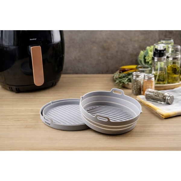 Zestaw 2 wkładów silikonowych do frytkownicy 20 cm KB-7789