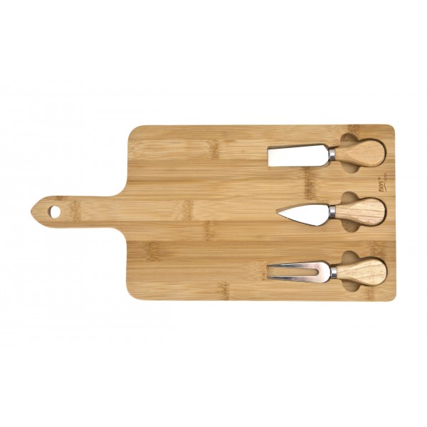 Bambusowy zestaw do serów Ravi 91879