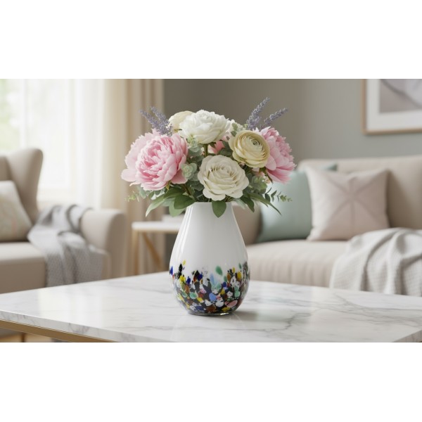 Wazon szklany 30 cm kolorowy 2341/C111