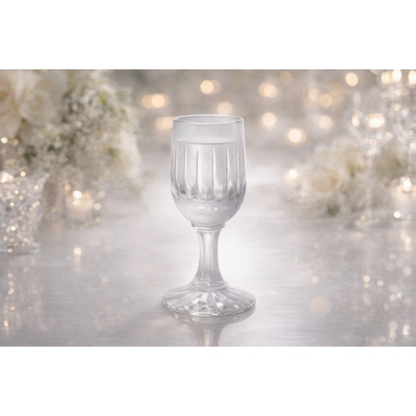 Kieliszek kryształowy do wódki 25 ml Zawiercie 890-1584 szroniony