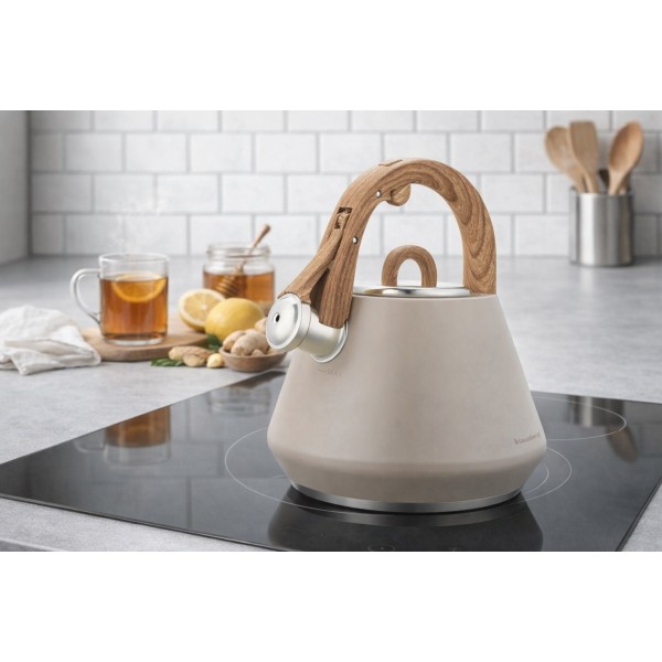 Czajnik tradycyjny 2 5 L nierdzewny KB-7950 stalowy