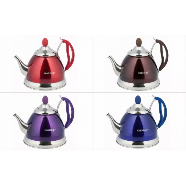 Zaparzacz do herbaty 1 L czarny KH-3762 mix kolorów