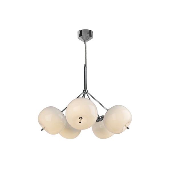Lampa wisząca Jabłko MD5069-5 srebrna