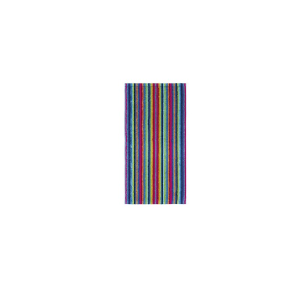Ręcznik 50x100 cm LIFESTYLE Stripes Multicolor Dunkel