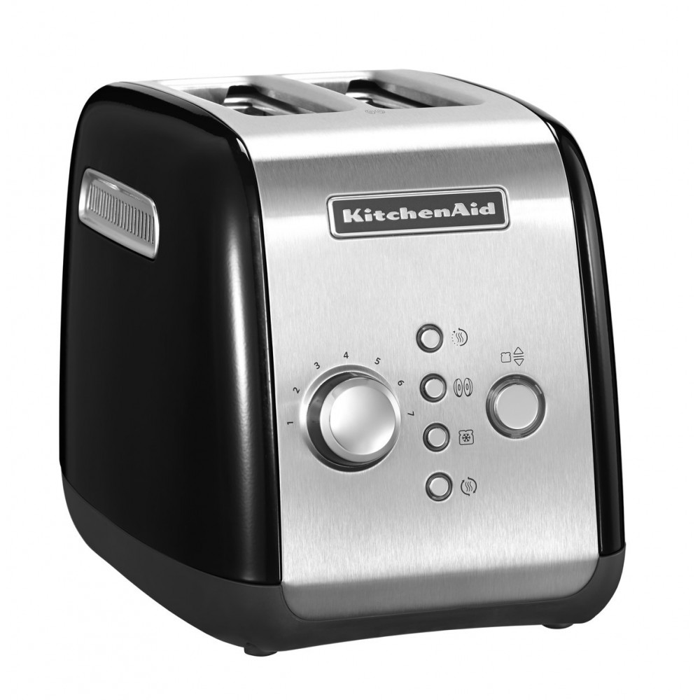 Toster KitchenAid czarny 1100 W na 2 kromki