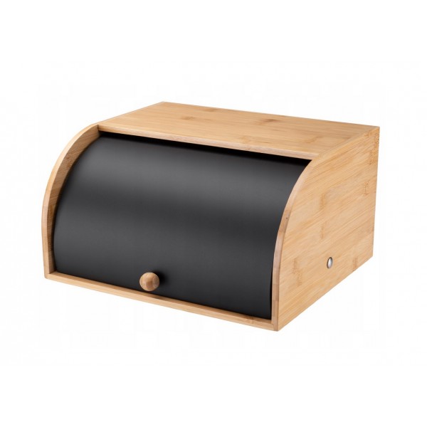 Chlebak pojemnik na pieczywo NORTON czarny