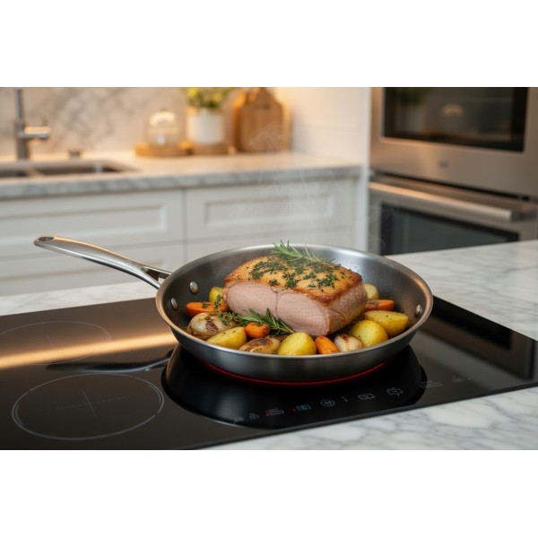 Patelnia tradycyjna 24 cm Relief Evolution