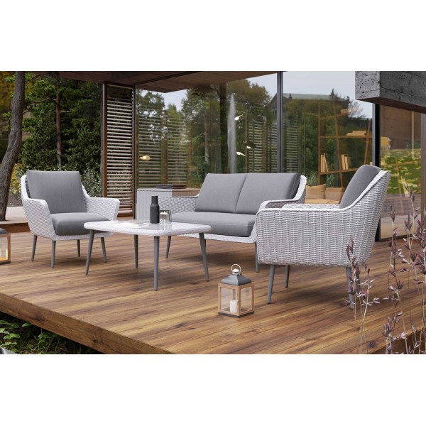 Zestaw MONZA ROYAL biały