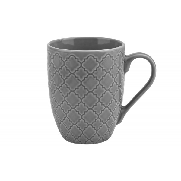 Kubek 350ml Marrakesz szary K1
