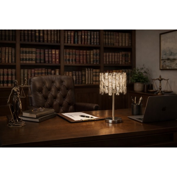 Lampa stołowa kryształowa Jewel 60215/4T