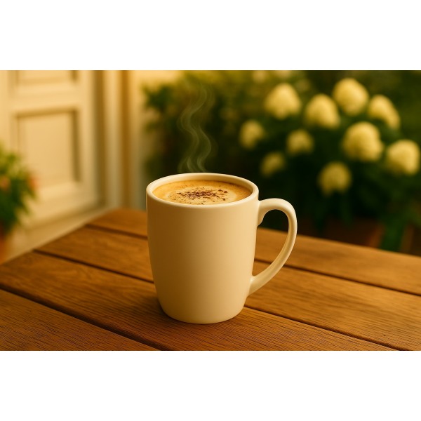 Kubek ceramiczny 300 ml beżowy