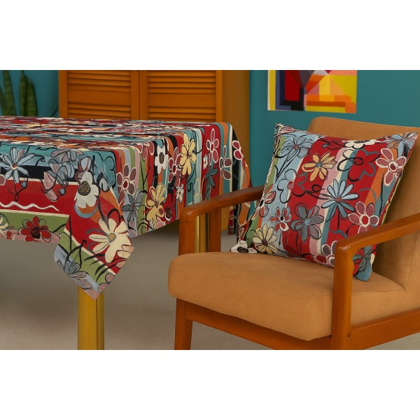 Obrus gobelinowy 135x250 cm Eden 5028/410