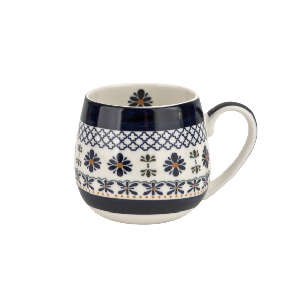 Kubek porcelanowy baryłka 430 ml Indigo 4