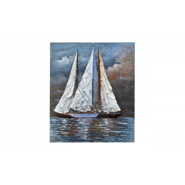 Obraz na płótnie 100x120 cm Jachty na morzu