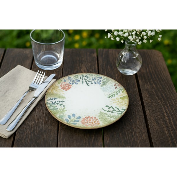 Talerz deserowy 20 5 cm Daisy Watercolor 9144