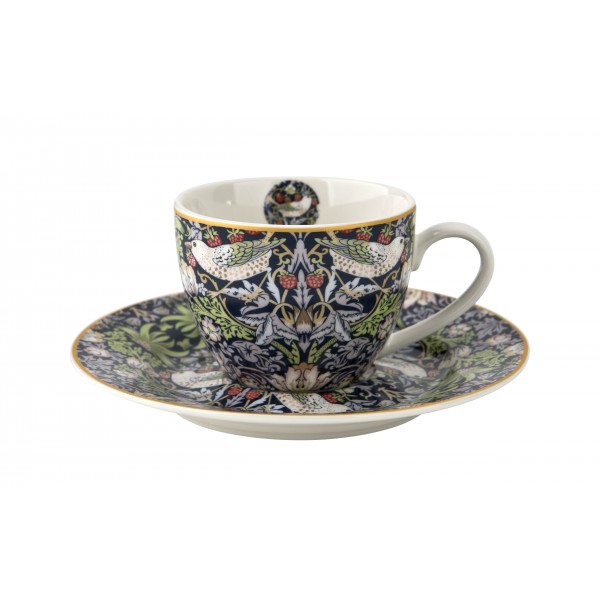 Kpl. 2 filiżanek ze spod. Strawberry Thiel Blue 90ml