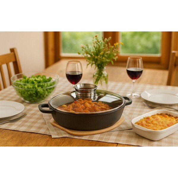 Patelnia głęboka 28 cm Verso AMBITION