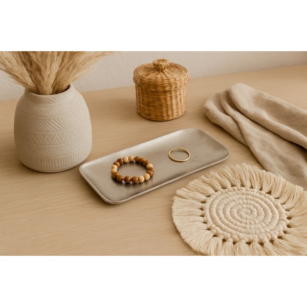 Taca aluminiowa ozdobna 35 5 cm 170778