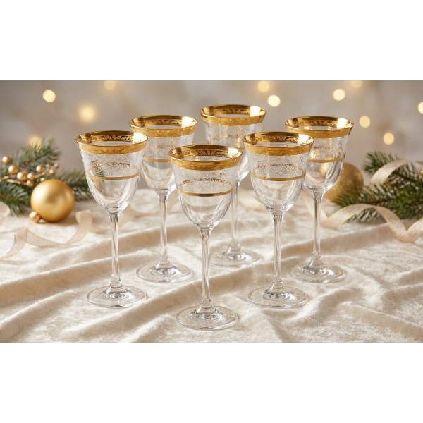 Zestaw 6 Kieliszków do wina 190 ml Quatri