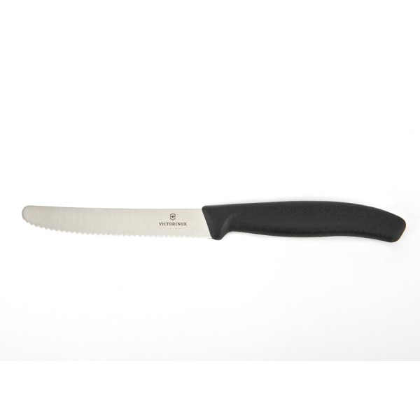 Nóż do pomidorów Victorinox czarny 11cm