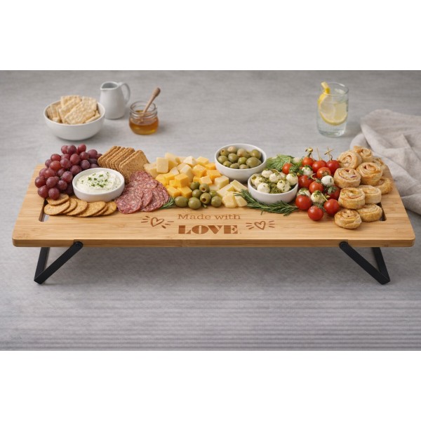 Deska do serwowania 67x19x9 cm Made with Love Kesper