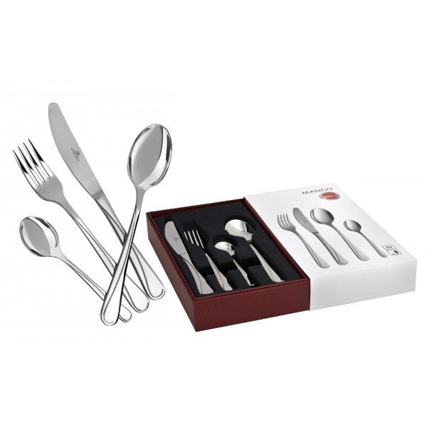 Komplet sztucców w pudełku 24 el. Mango