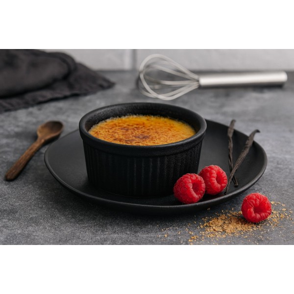 Miseczka do zapiekania 8 5 cm Creme Brulle Ombres Black