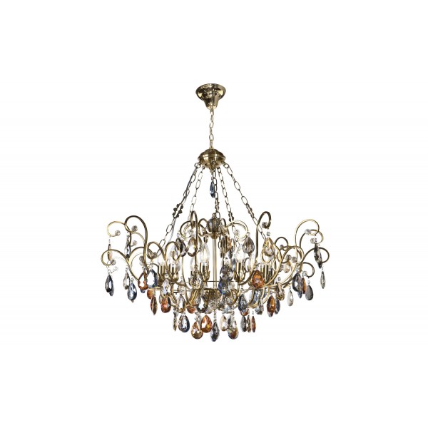 Lampa wisząca kryształowa Fiori 5039/1P-10CP