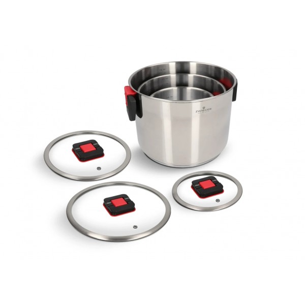 Komplet garnków 6 el. Kompact