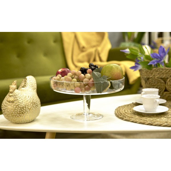 Patera szklana 27 cm salaterka Sigma Glass 4691A