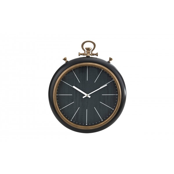 Zegar ścienny 42 cm Retro 135667 Marynarski czarny