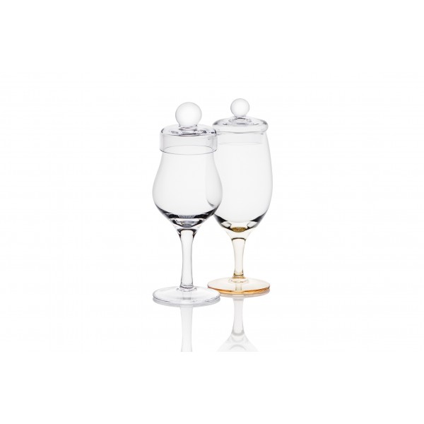 Komplet 2 kieliszków do degustacji whisky Amber tasting box