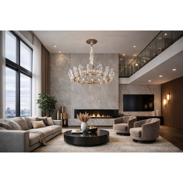 Lampa wisząca kryształowa Butterfly 60267/18