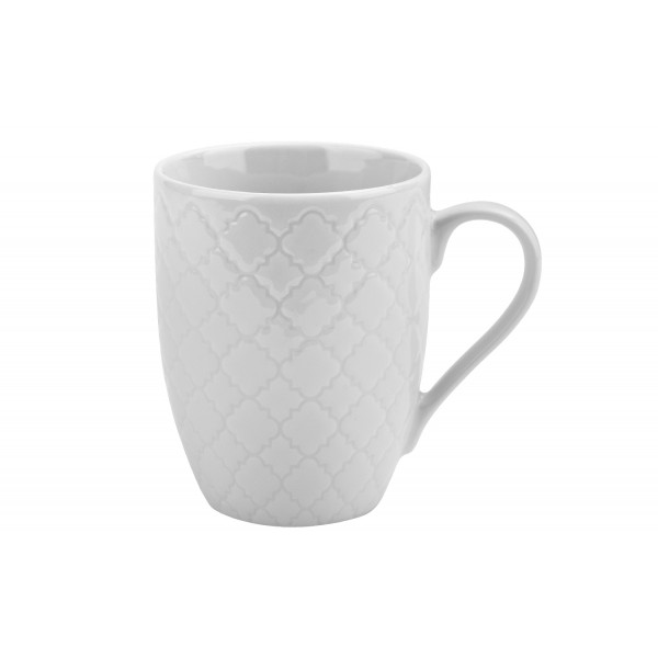 Kubek 350ml Marrakesz biały